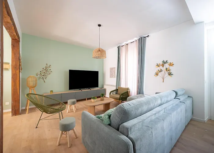 Maison Spacieuse Avec Terrasse Dans Le Centre Ville De Reims